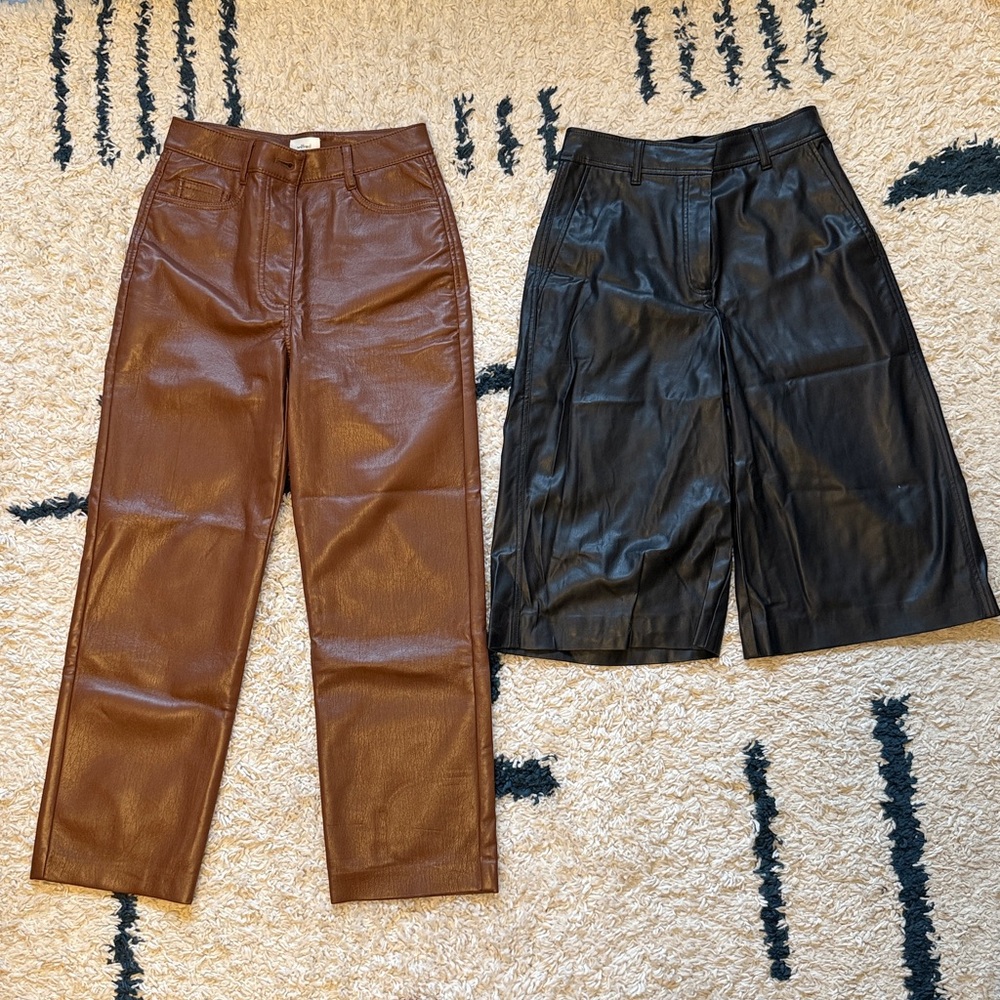Aritzia Vegan Unreal Leather Bundle